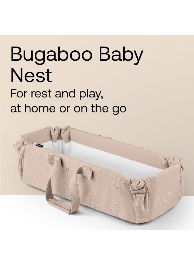 Bugaboo Baby Nest ME in Desert Taupe for Newborns - Image 2