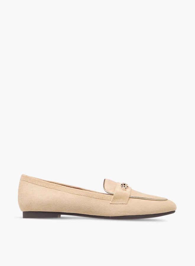 Celeste Women's Metal Accent Slip-On Loafers  - Image 3