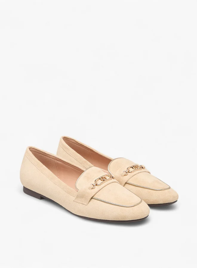 سيليست Women's Metal Accent Slip-On Loafers