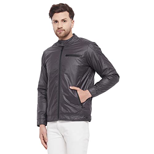 Duke Stardust Men Full Sleeve Jacket (WSDZ921_Charcoal_XL) - Image 4