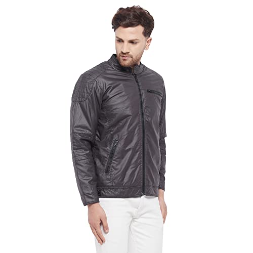 Duke Stardust Men Full Sleeve Jacket (WSDZ921_Charcoal_XL) - Image 2