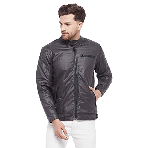 Duke Stardust Men Full Sleeve Jacket (WSDZ921_Charcoal_XL) - Image 1
