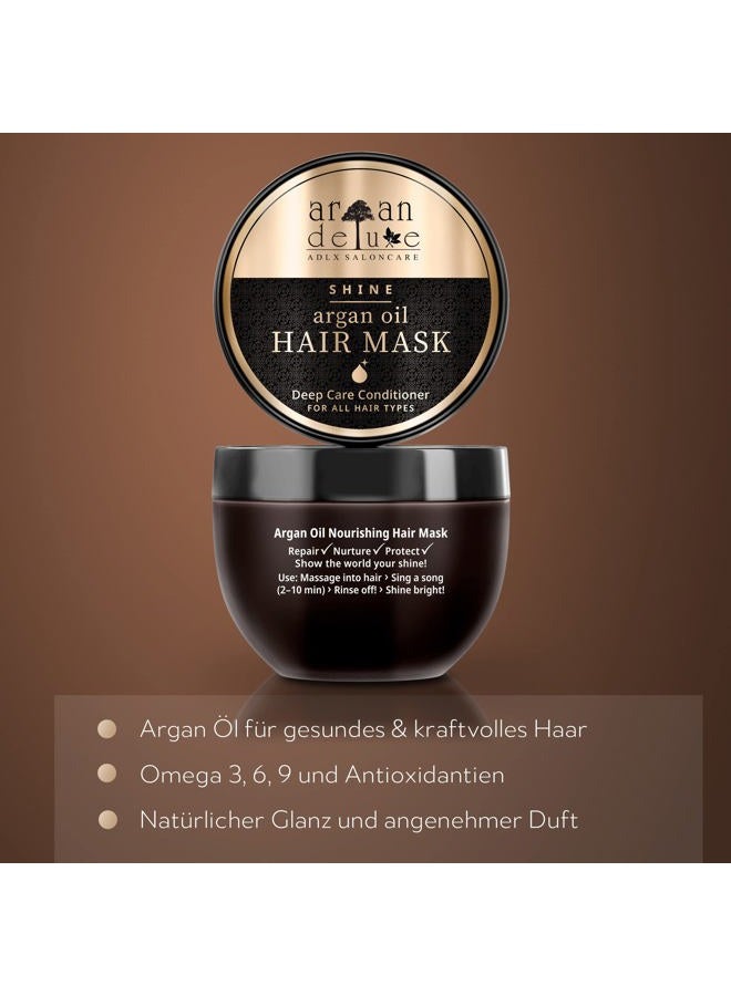 argan de luxe Hair Mask and Scalp Rejuvenating Deep Conditioner Masque, 250 mL - Image 2