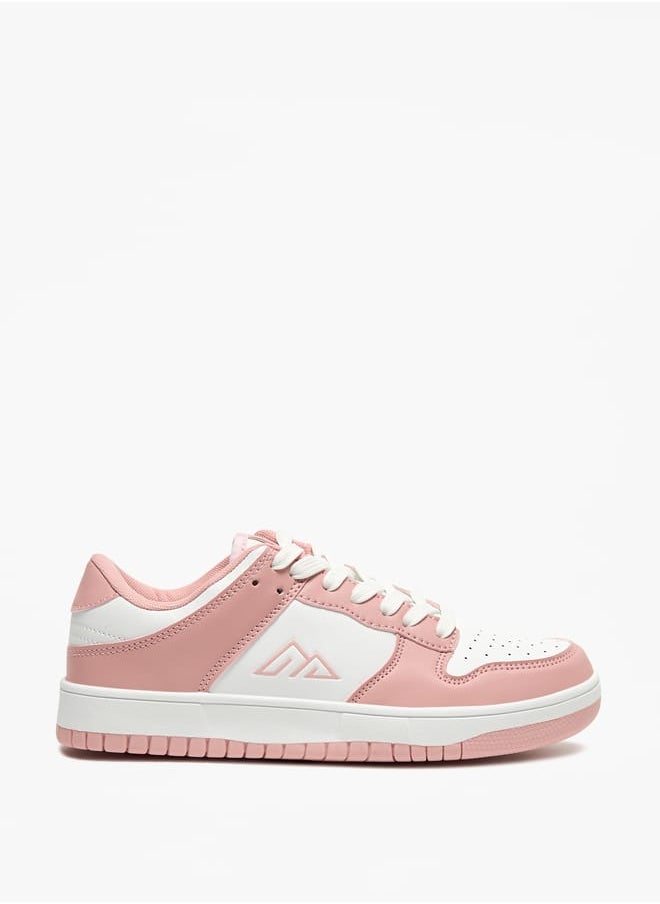 Oaklan by Shoexpress - Womens Textured Lace-Up Sneakers - Image 1