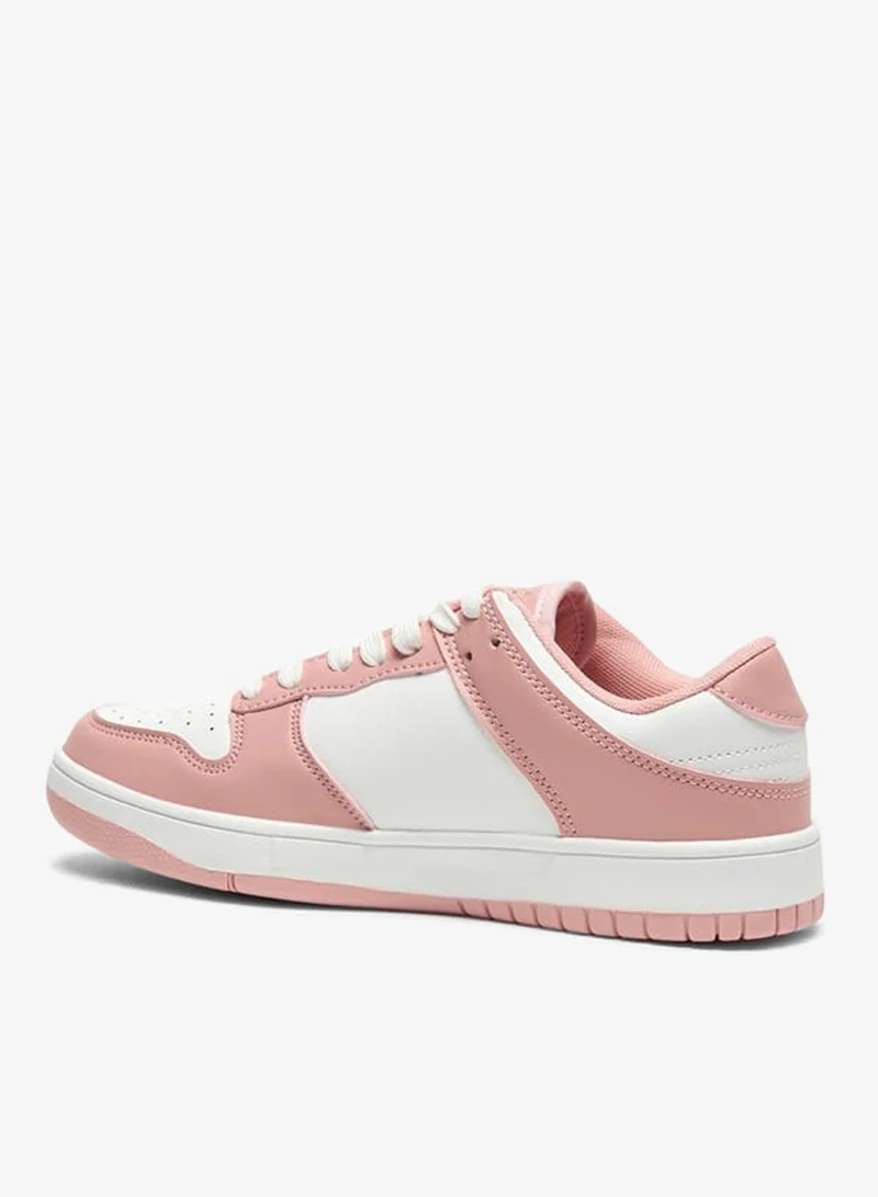 Oaklan by Shoexpress  Womens Textured Lace-Up Sneakers for Women | Best Price UAE