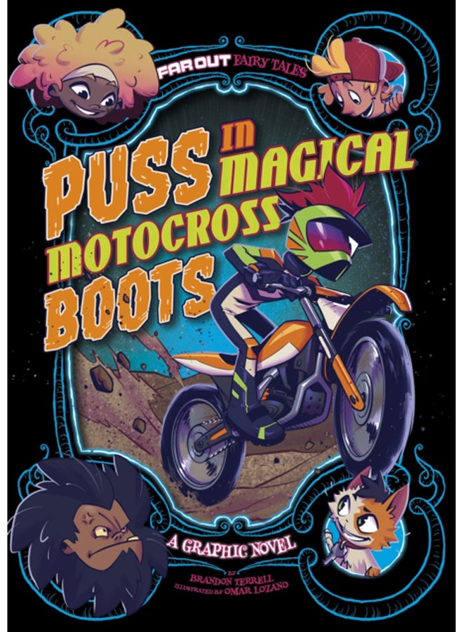 Puss in Magical Motocross Boots : A Graphic Novel 