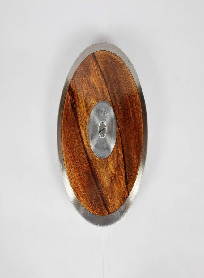 Wirmon Wooden Olympic Discus,Throwing Olympic Discus Size 1kg, 1.5kg, 2kg Track Field Olympic Discus, Practice Training Olympic Discus, Olympic Discus for Exercise (1) - Image 2