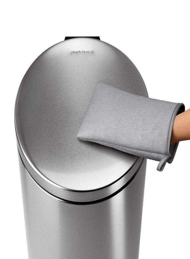 simplehuman Microfiber Cleaning Mitt for Stainless Steel 6" x 9-3/4" - Image 2