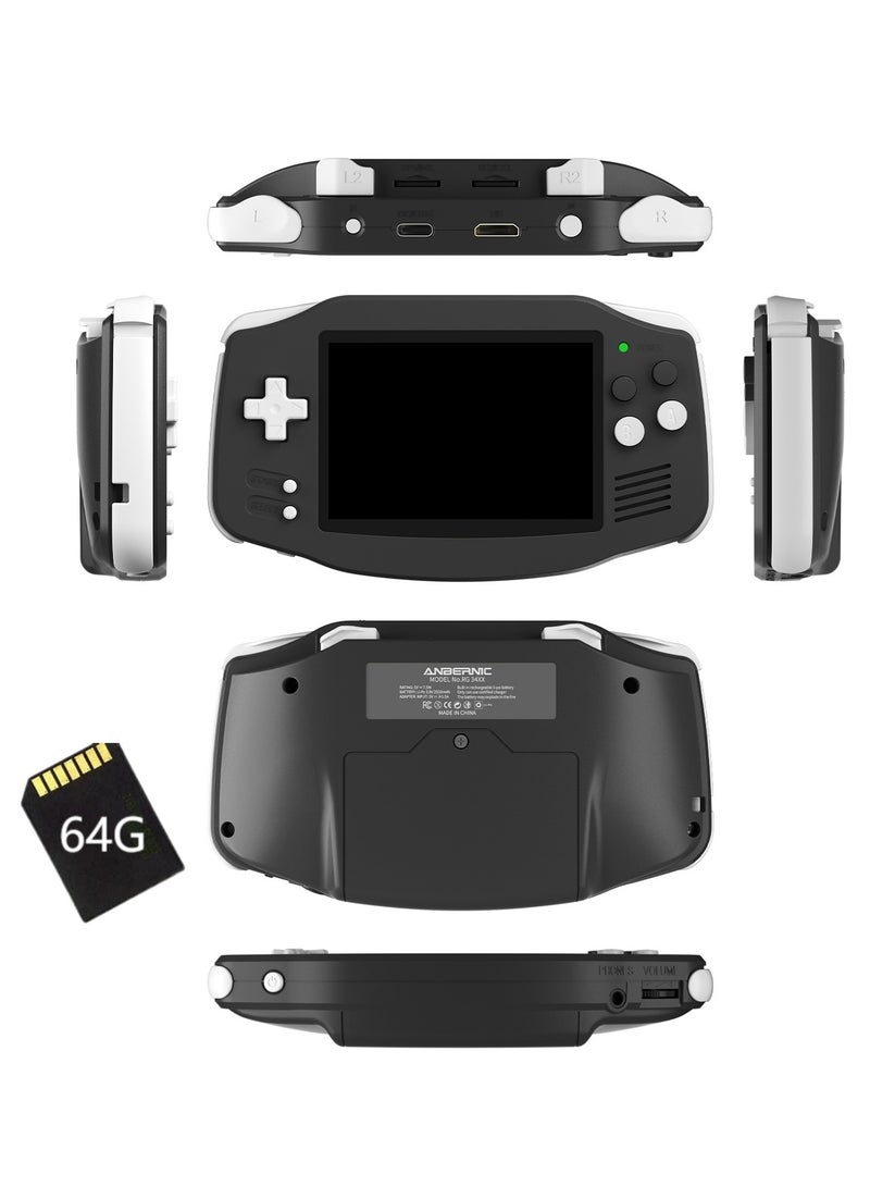 RG 34XX Handheld Game ConsoleH700 quad-core ARM  Android 13 3.4-inch IPS full-view angle 3500mAh 5G WIFI Bluetooth Retro Video Players（32G+64G） - Image 1