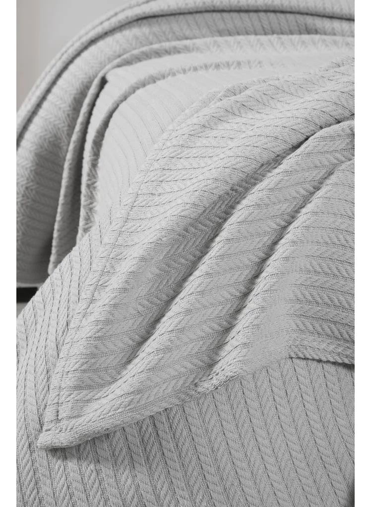 Mulberry Knitting Blanket, Thick Yarn, Home Decoration, Double 220*240