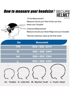 Jaspo Secure Sports Helmet For Cycling, Skating, Skateboarding - For All Age Groups (S, Black Matte)  - Image 2