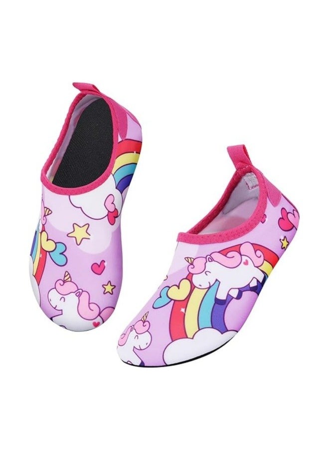 GGEROU Water Shoes,Water Shoes for Kid,Men Women Water Shoes,Lightweight Quick Dry Non-Slip Toddler Kids Aqua Socks,Outdoor Quick Dry Barefoot Aqua Socks for Sport Beach  - Image 1