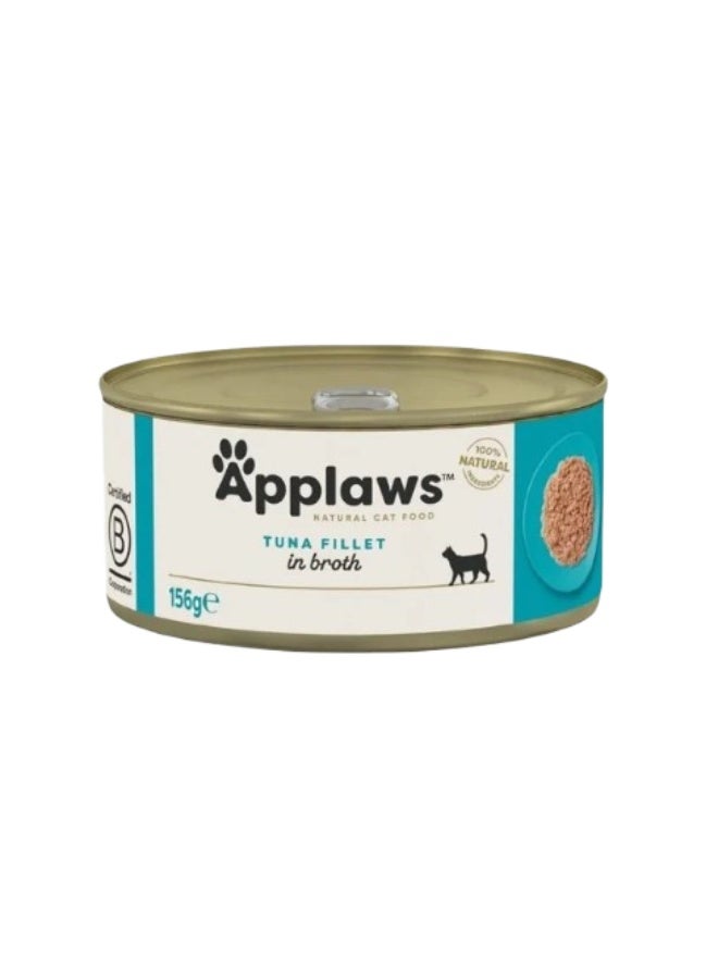 Applaws Natural Cat Food Tuna Fillet - 156g Tin (Pack of 24) - Image 5