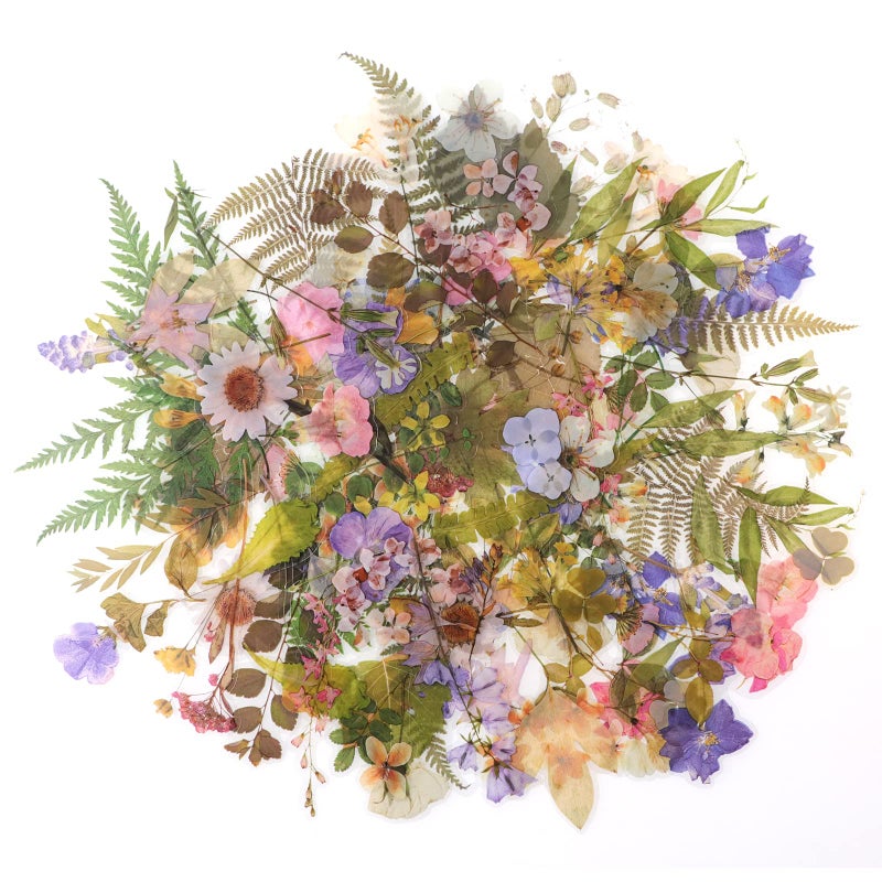 RisyPisy 160pcs Pre-Cut Scrapbooks Natural Stickers, Floral and Plant Sticker for DIY Craft, Planners, Journal, Notebook, Laptop, Cell Phone, Calendars, Wedding Scrapbooking, PET Material, Colorful - Image 1