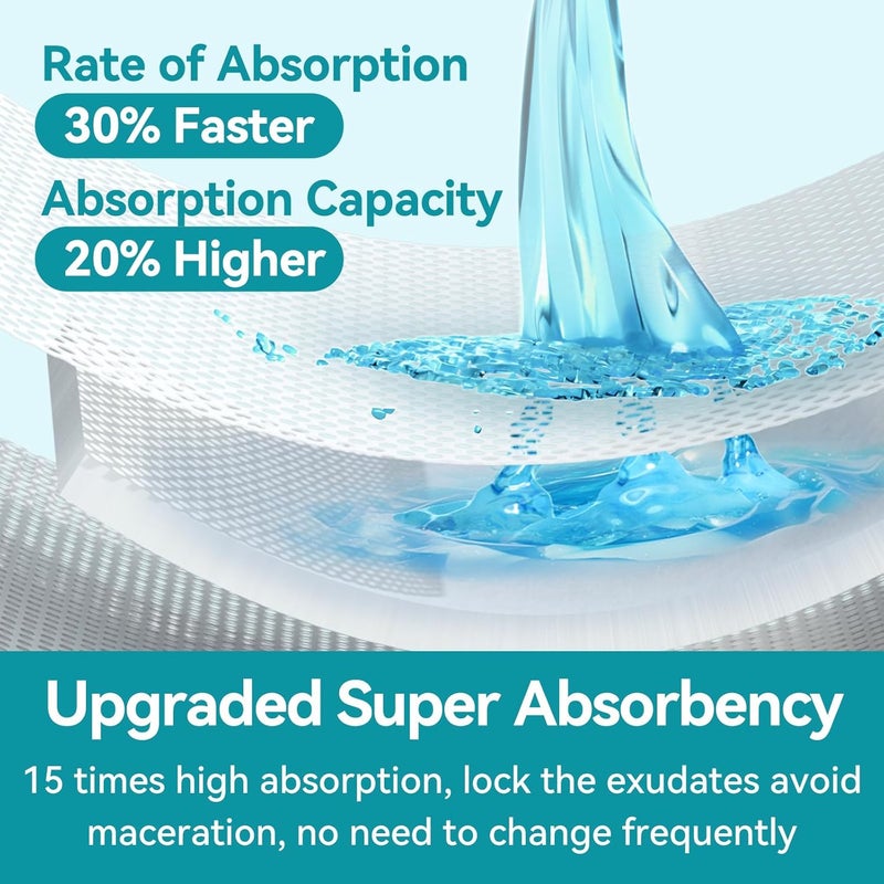 Dimora Upgrade Silver Calcium Alginate Wound Dressing  Dimora Ultra Soft Silicone Foam Dressing - Image 3