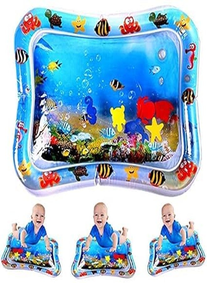 KRESHU Baby Kids Water Play Mat Inflatable Water Mat Durable for Infants Toddlers Tummy Time, Baby Water Play Mat for Fun, Great for Baby's Stimulation Growth (Pack of 1) - Image 2