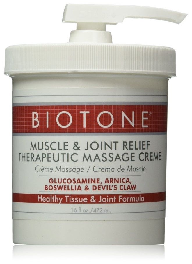 Biotone Muscle and Joint Relief Therapeutic Products Massage Creme, 16 Ounce - pzsku/Z046E63F1EF1570B67D99Z/45/_/1683617765/fbfd37fa-6c5a-43e6-84a2-5da6d79e12fb