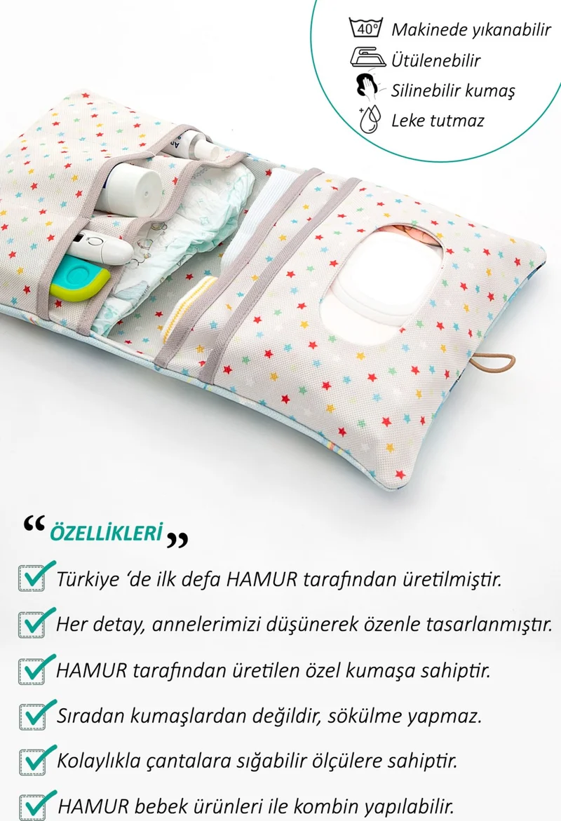 Hamur Mother Baby Care Bag Newborn Diaper Changing Organizer Bag Organizer Dream