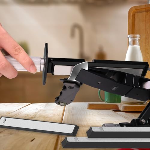 XARILK 6 PCS Diamond Knife Sharpening Stones Set, Diamond Plates Kit for XARILK type Sharpeners System, 180# 400# 800# 1500# 2000# 3000# Grit - Image 2