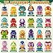 DMIGHT Party Favors for Kids 24PCS Dinosaur Squishy ToysGoodie Bag Stuffers Pinata StuffersBirthday Gifts for Boys GirlsTreasure Chest PrizesClassroom Prizes for Kids Dinosaur Dinosaur - Image 4