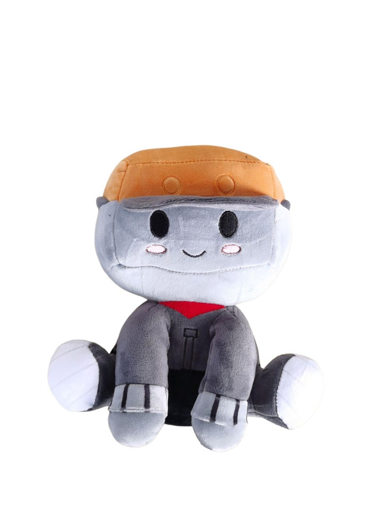 Strange funny puppet doll cartoon figure stuffed plush Toy Grey 20cm