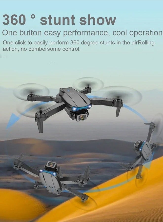 ELTRAZONE E99 Black Foldable Drone with HD Camera – FPV WiFi Live Streaming, Remote Control Quadcopter, Long Battery Life, Easy to Fly, Perfect for Kids, Adults & Beginners - Image 4
