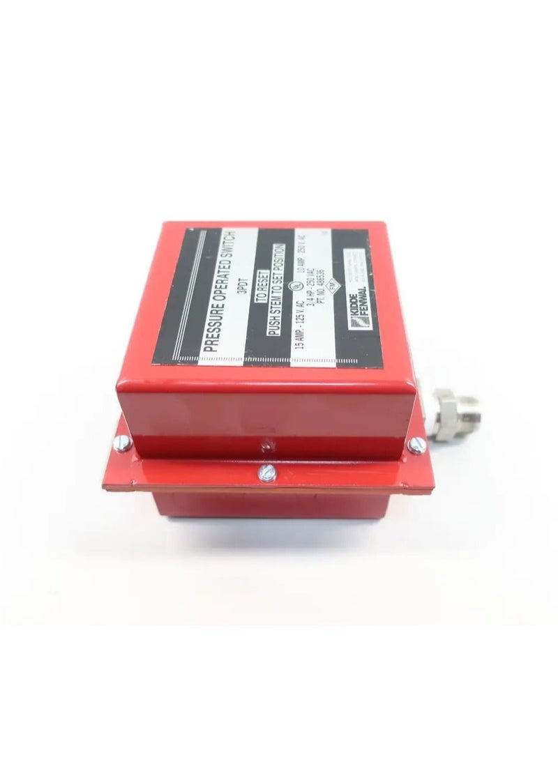 Kidde - Kidde-Fenwal  486536 Pressure Operated Switch 3PDT which is in good working condition. - Image 1