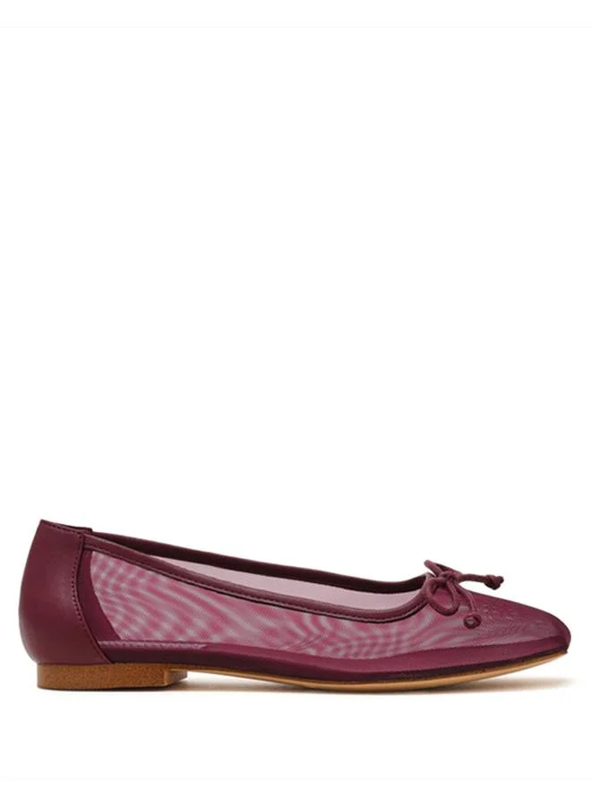 Flaire Wine Women's Ballerinas