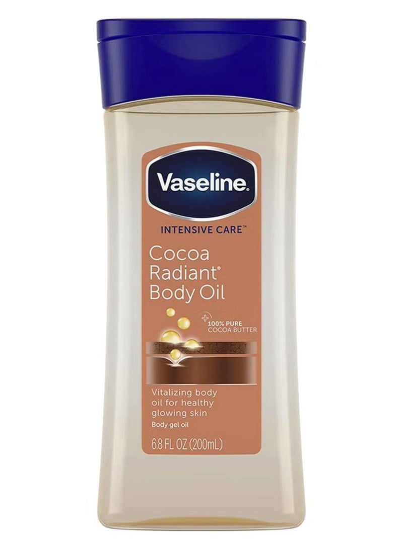 Vaseline Intensive Care Cocoa Radiant Body Oil 200ml - Image 1