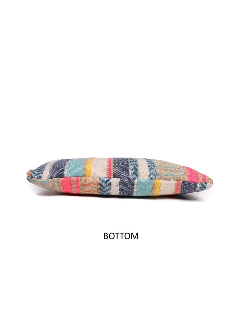 ASTRID Cotton Travel/Make Up Pouch (Multicolor) - Image 4