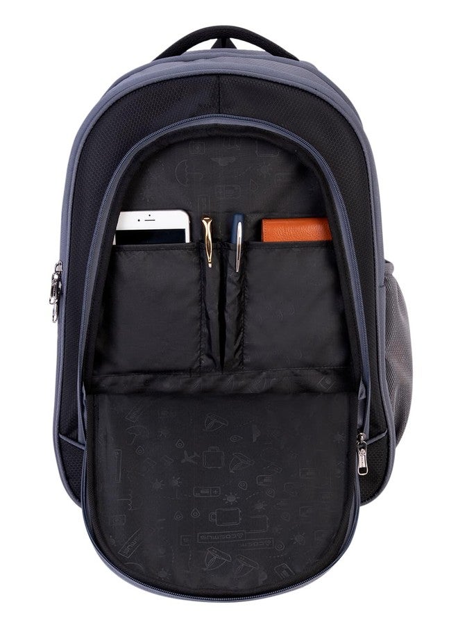 COSMUS Pascal Polyester Grey School Bag 36 Ltrs Large Travel Backpack - Image 5