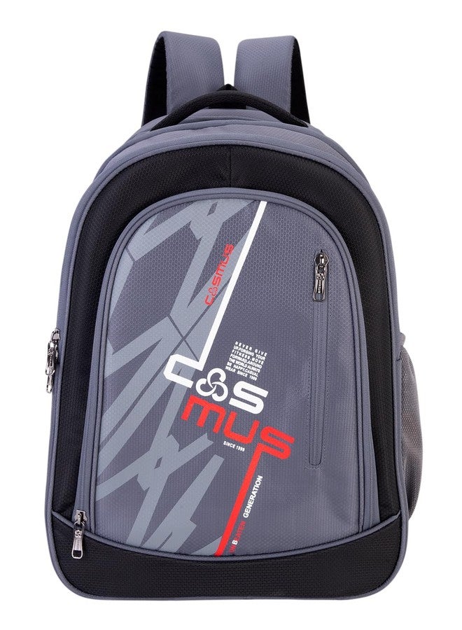 COSMUS Pascal Polyester Grey School Bag 36 Ltrs Large Travel Backpack - Image 1