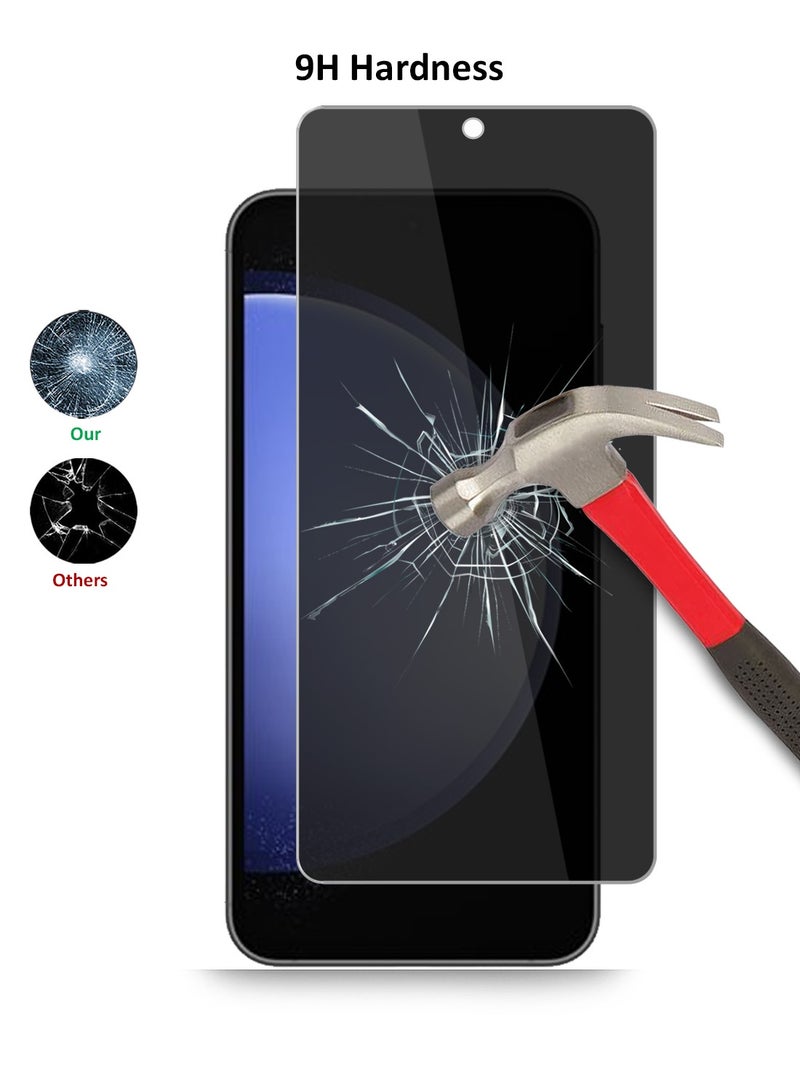 Techie Samsung Galaxy S23 FE Privacy Tempered Glass Screen Protector  - Image 3