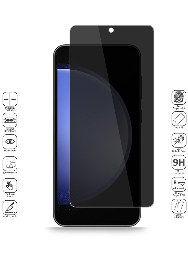 Techie Samsung Galaxy S23 FE Privacy Tempered Glass Screen Protector  - Image 2
