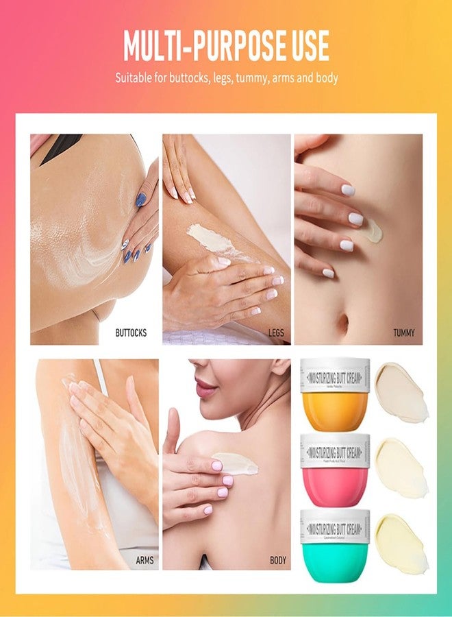 FYEBOO Butt Cream, Body Thigh Butt Firming Cream, Moisturizing Body Skin Repair- Fast Absorbing, Non-Greasy, Smoothening Butt Cream for Women, 80ml (#3 Caramelized Coconut Aroma) - Image 4