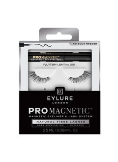 EYLURE Eylure PROMAGNETIC Eyeliner & Lash Kit, No 007 Natural Fiber Eyelashes, Black  - Image 1