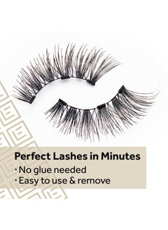 EYLURE Eylure PROMAGNETIC Eyeliner & Lash Kit, No 007 Natural Fiber Eyelashes, Black  - Image 4