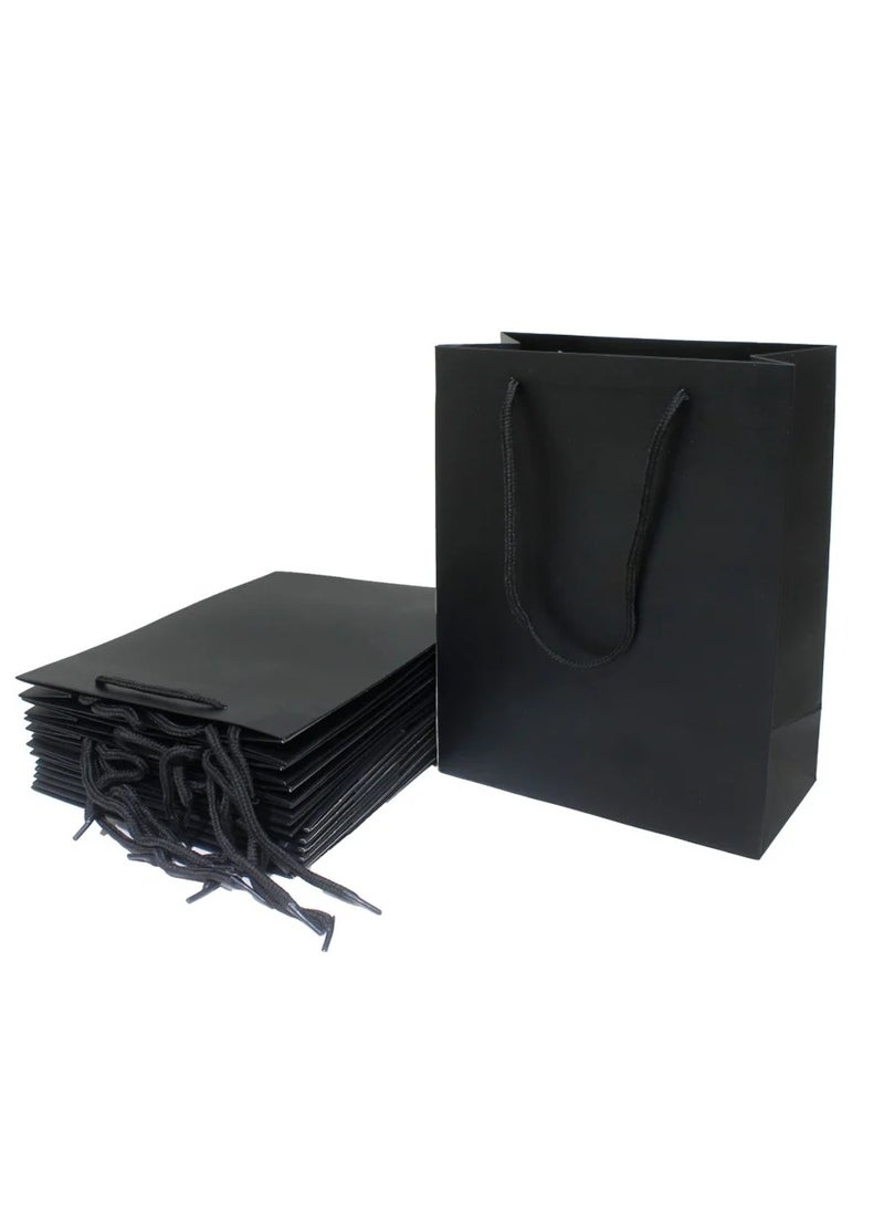 PRIMA 6 Piece Gift Bag Set 24.5x19.5x9.5 Cm Black  - Image 1