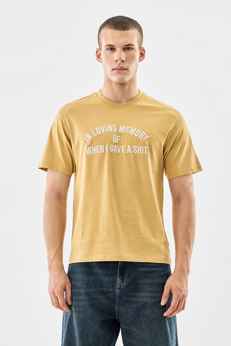 سنيتش تي شيرت قطن % بقصة عادية