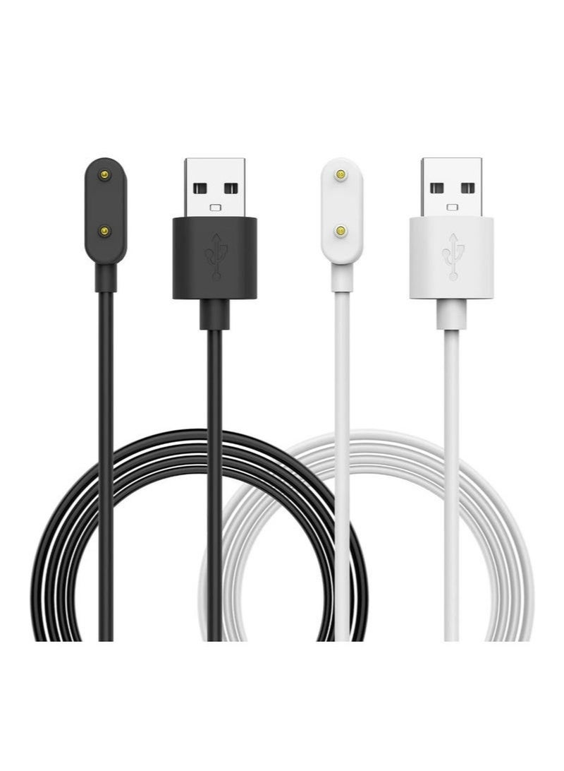 كابل شحن مغناطيسي USB بحزمة 2 قطعة لساعات هوواوي الذكية – متوافق مع واتش فيت 4/3/2، باند 10/9/8/7، هونور باند 9/8/7، شحن سريع وآمن - Image 1