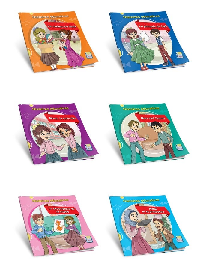 Educational Stories Series - 6 French Tales to Teach Good Manners - Image 1