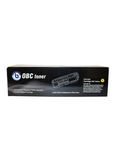 او بي سي خرطوشة حبر OBC متوافقة مع HP 410A و Canon 046 - أصفر التي توفر طباعة احترافية وعالية الجودة مع سعة طباعة تصل إلى 2300 صفحة. مناسبة للمكاتب التي تحتاج إلى ألوان زاهية ودقة طباعة متميزة.  - Image 3