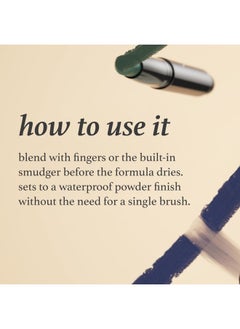 Julep Eyeshadow 101 Crème-to-Powder Waterproof Eyeshadow Stick – Cocoa Shimmer – Long-Lasting, Crease-Proof, Rich Brown Shimmer Eyeshadow with Built-in Smudger  - Image 5