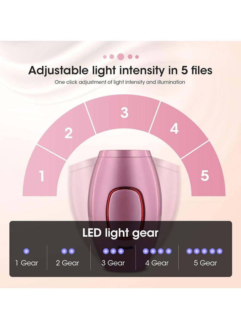 REBENUO Body Bikini IPL 500,000 Flash Depilator Pulses Permanent Laser Epilator Painless For Women Hair Removal Home Use Devices - Black. - Image 5