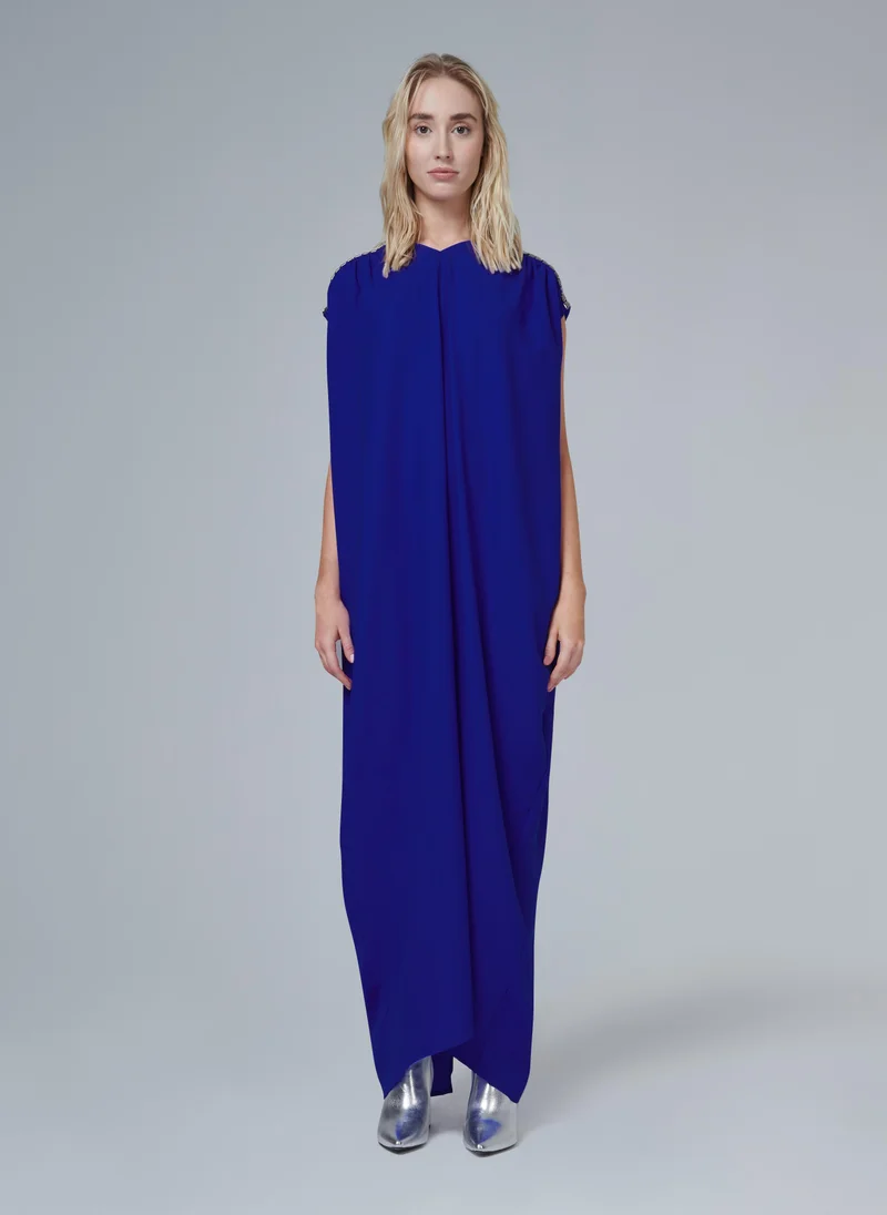 ليم Studded Shoulder Kaftan