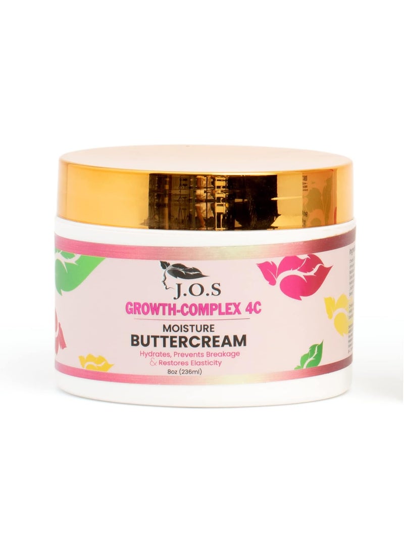 J'Organic Solutions - JOrganic Solutions Chebe 4C Moisture buttercream Natural deep treatment detangling Moisturizer helps strengthens the hair shaft reduces breakage and promotes hair grow Cosmotologist approved - Image 1
