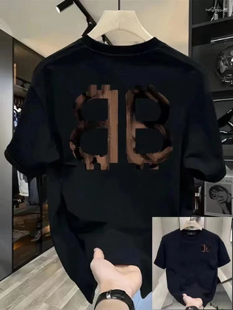 Xl270G Off-Shoulder Short-Sleeved T-Shirt Regular Short-Sleeved Round Neck Loose Summer Daily Youth Popular - Image 1