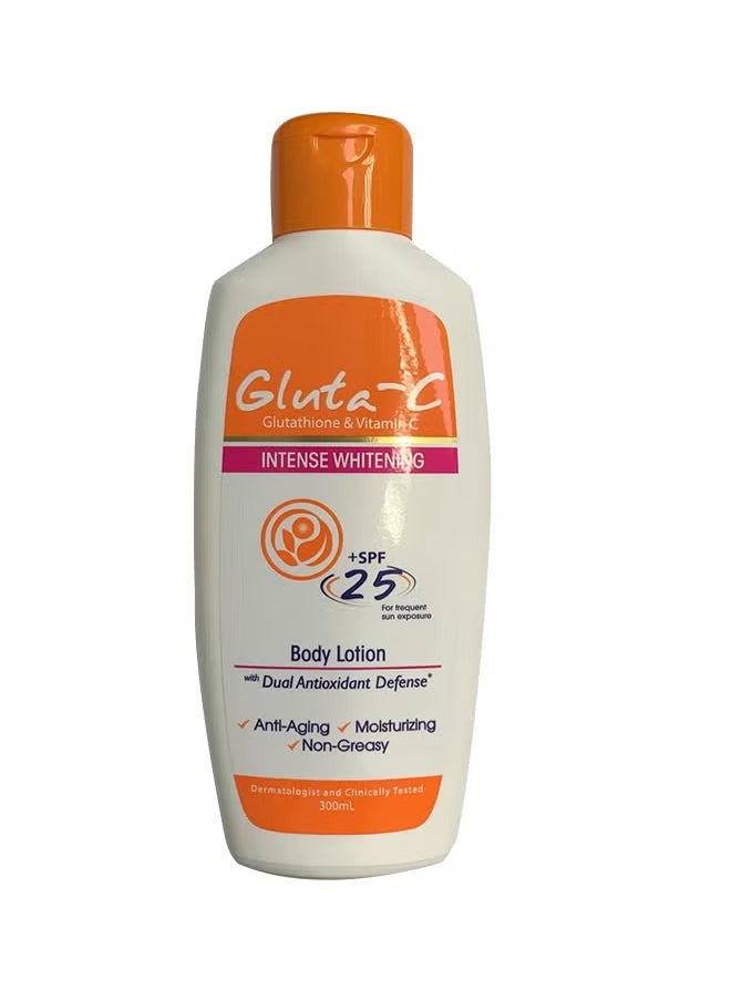 GLUTA C - Intense Whitening Body Lotion 300ml - Image 1