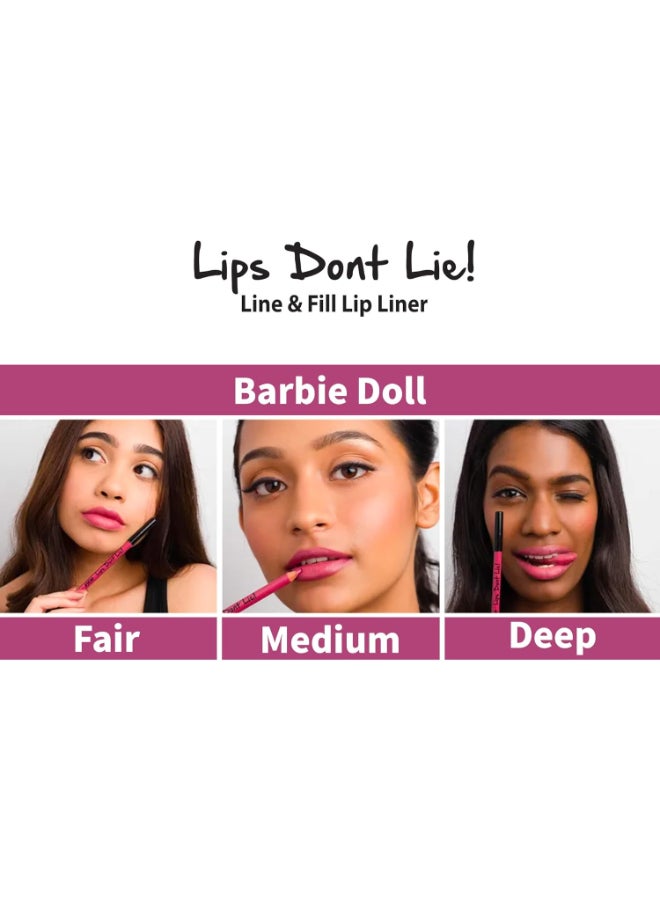 نيكا شفايف نيكا لا تكذب! قلم تحديد الشفاه - دمية باربي -04 - Image 4