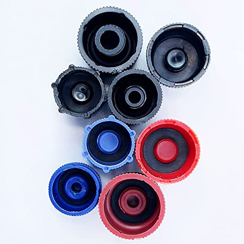 Aracey Air Conditioning Valve Core Kit | Car & Home AC R12 R134a Teflon Seal Refrigeration Schrader Valve Core with Valve Stem Core Rmover Tool Air Conditioning AC System Charging Port Seal Caps Kit - Image 4